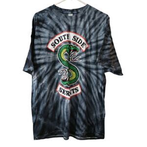 Gildan Tie Dye South Side Serpents Gray Tshirt 2XL